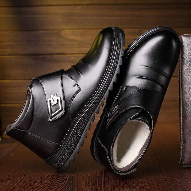 High-Top Cashmere Men's Shoes