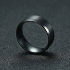 Men's Titanium Steel Ring - Simple Design