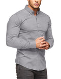 Men's Sleek Muscle Fit Dress Shirt