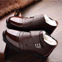 High-Top Cashmere Men's Shoes