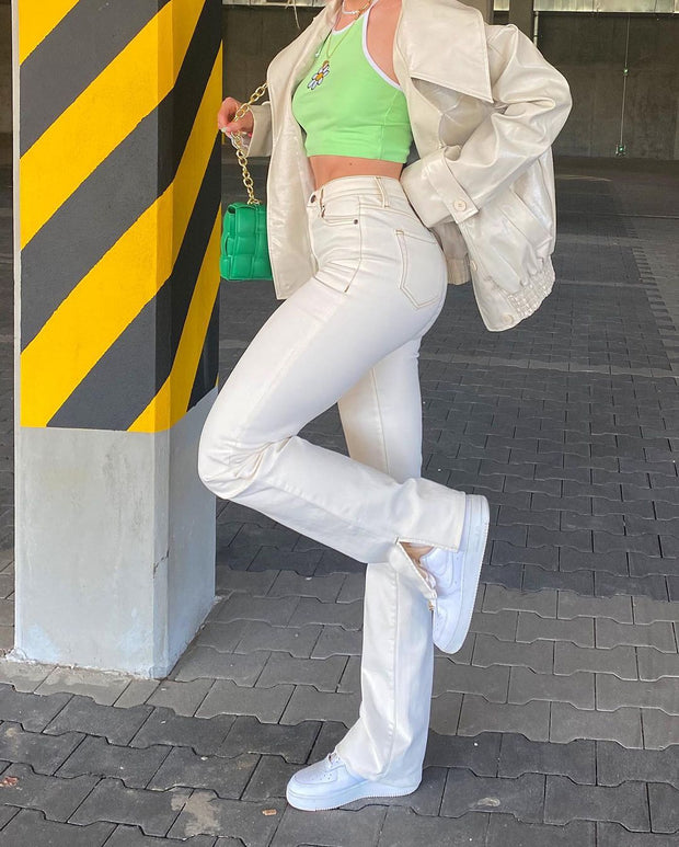 High-Waist Women's Pants