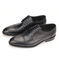 Brogue Engraved Men's Leather Business Shoes