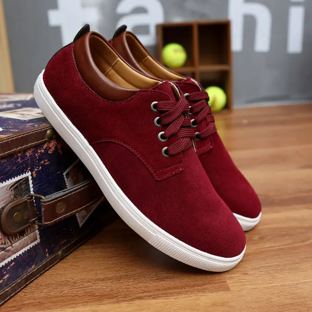 Men's Leather Casual Sneakers