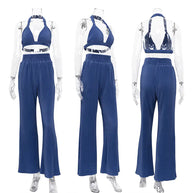 Loose Women's Pants Set (3 Pieces)