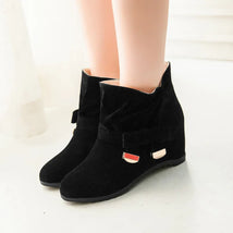 Solid Color Women's Boots