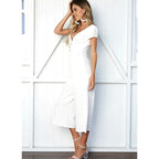 Women's V-Neck Fashion Dress
