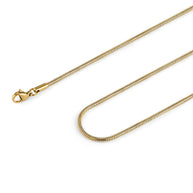 Gold Snake Chain Necklace For Men