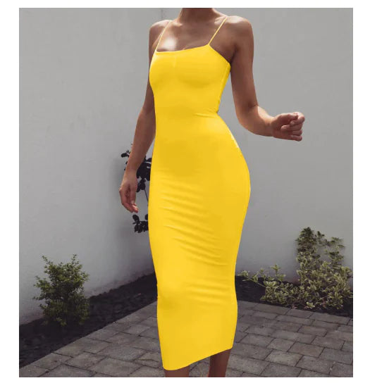 Milk Silk Bandage Dress For Women