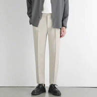 Men's Slim Fit Casual Suit Pants