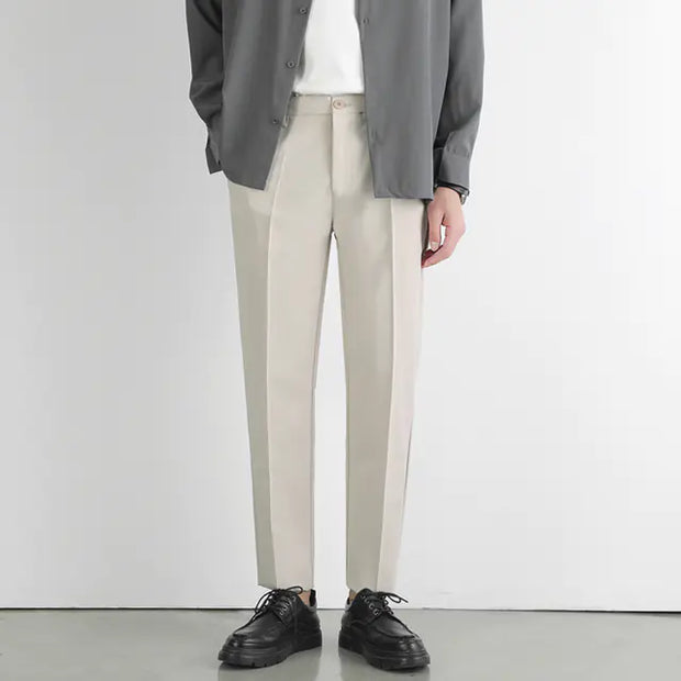 Men's Slim Fit Casual Suit Pants