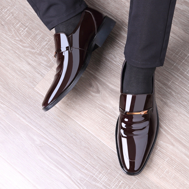 Bright Leather Men's Shoes