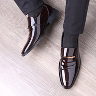 Bright Leather Men's Shoes
