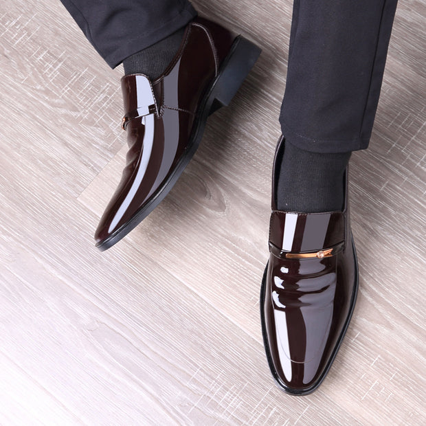 Bright Leather Men's Shoes