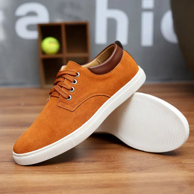 Men's Leather Casual Sneakers