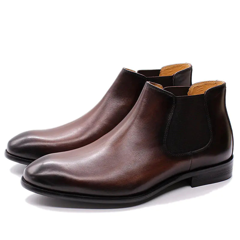 Leather Casual Cowhide Men's Shoes