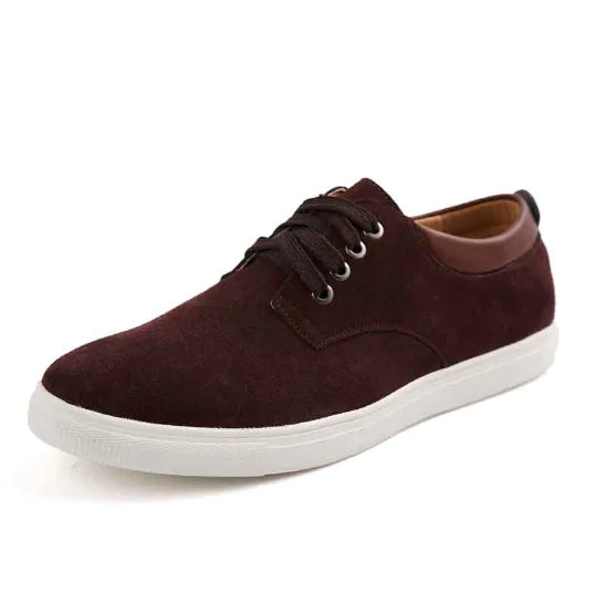 Men's Leather Casual Sneakers