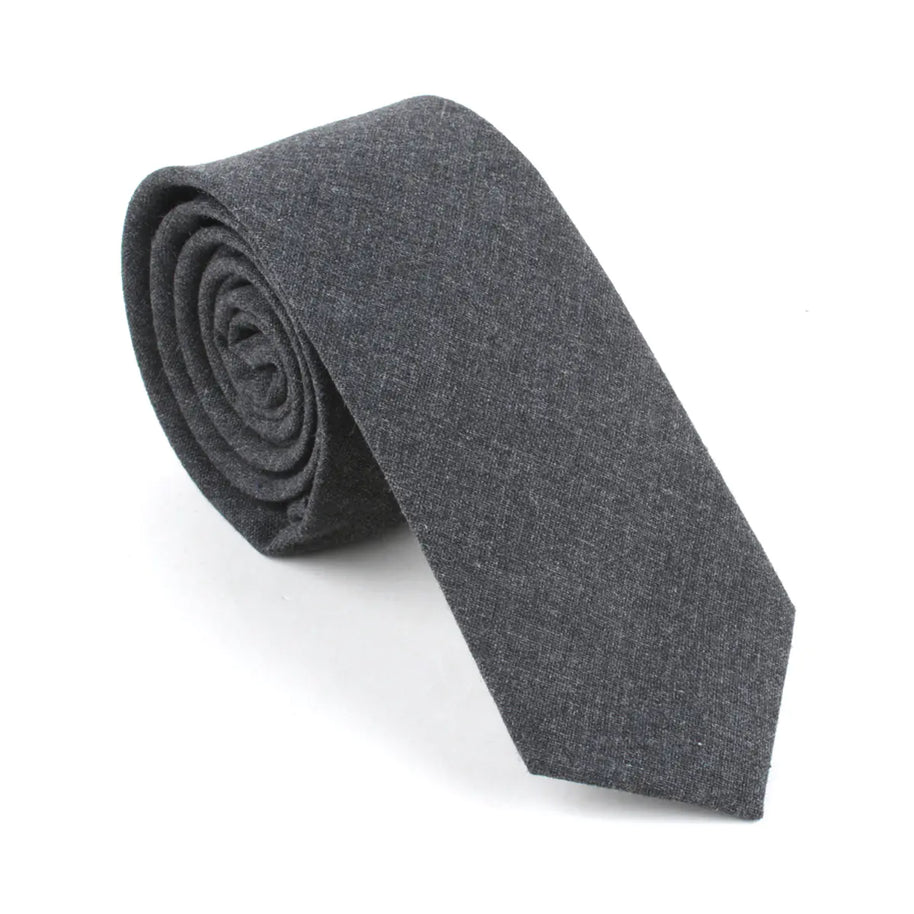 Cotton Striped Narrow Tie for Stylish Casual Wear