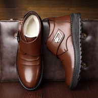 High-Top Cashmere Men's Shoes