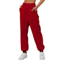 Women's Sweatpants Baggy Velour