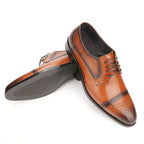 Brogue Engraved Men's Leather Business Shoes